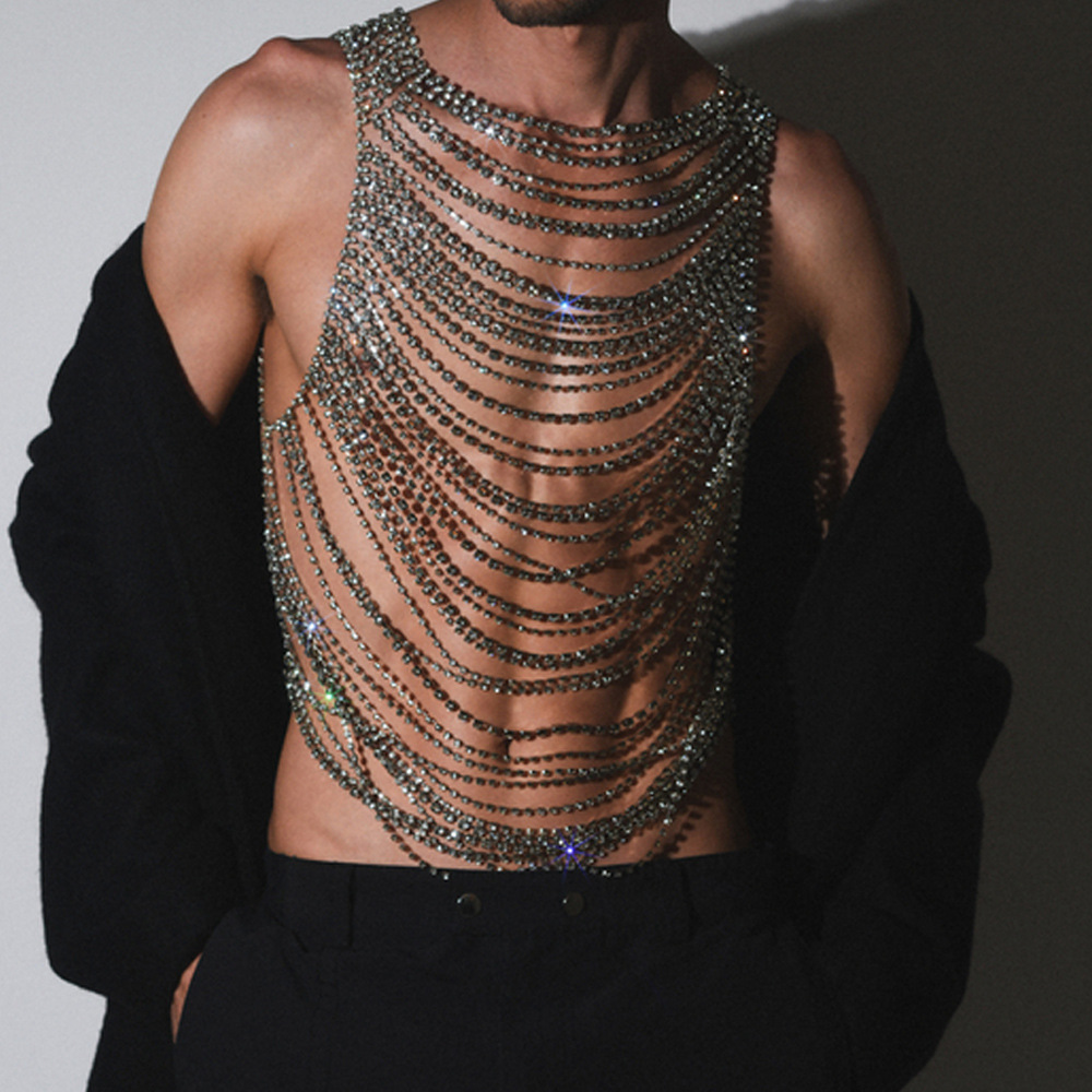 Body Jewelry Luxury - Fashion Luxurious Bling Men Women's Body