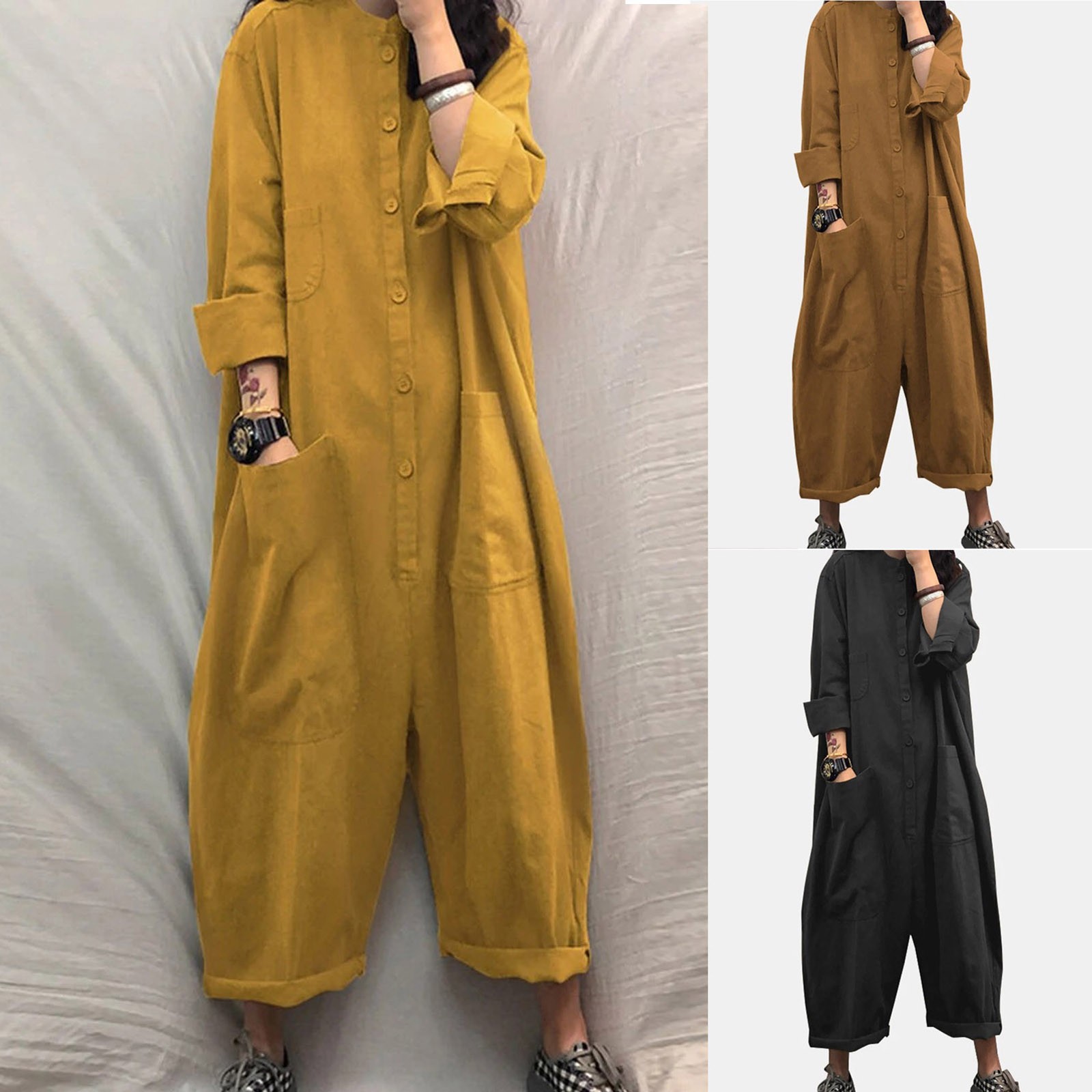 Women Jumpsuit 2024 Female Ove - Body Jewelry Plus 评论和价格