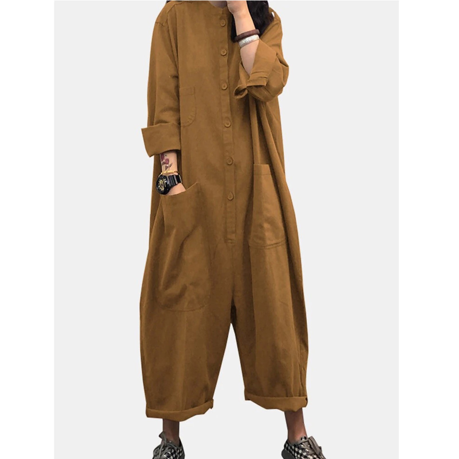 Women Jumpsuit 2024 Female Ove - Body Jewelry Plus 评论和价格