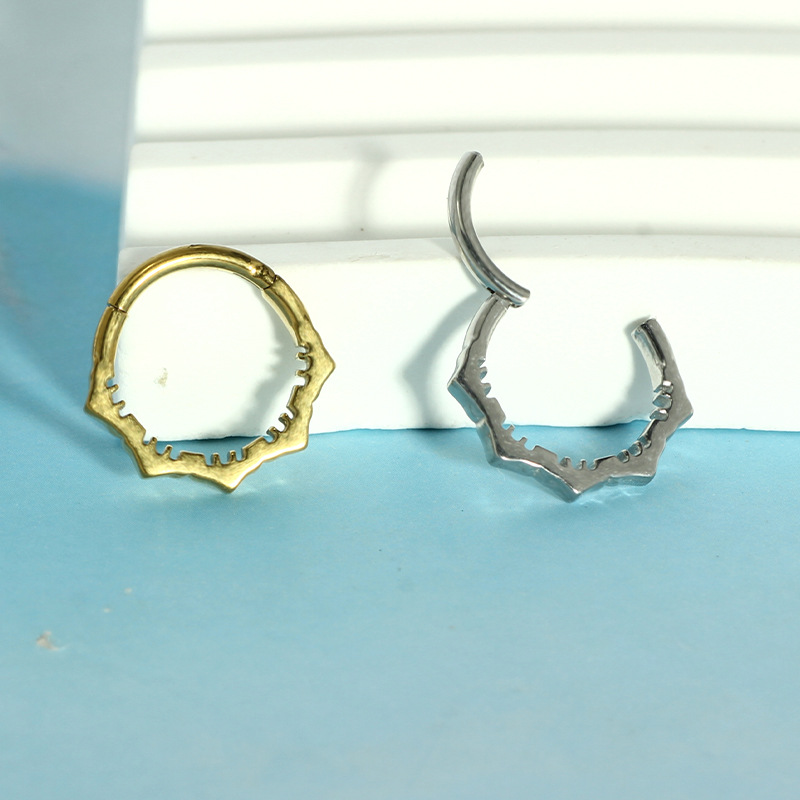 Nose Hoop Earrings Metal Nose  - Body Jewelry Earrings 评论和价格