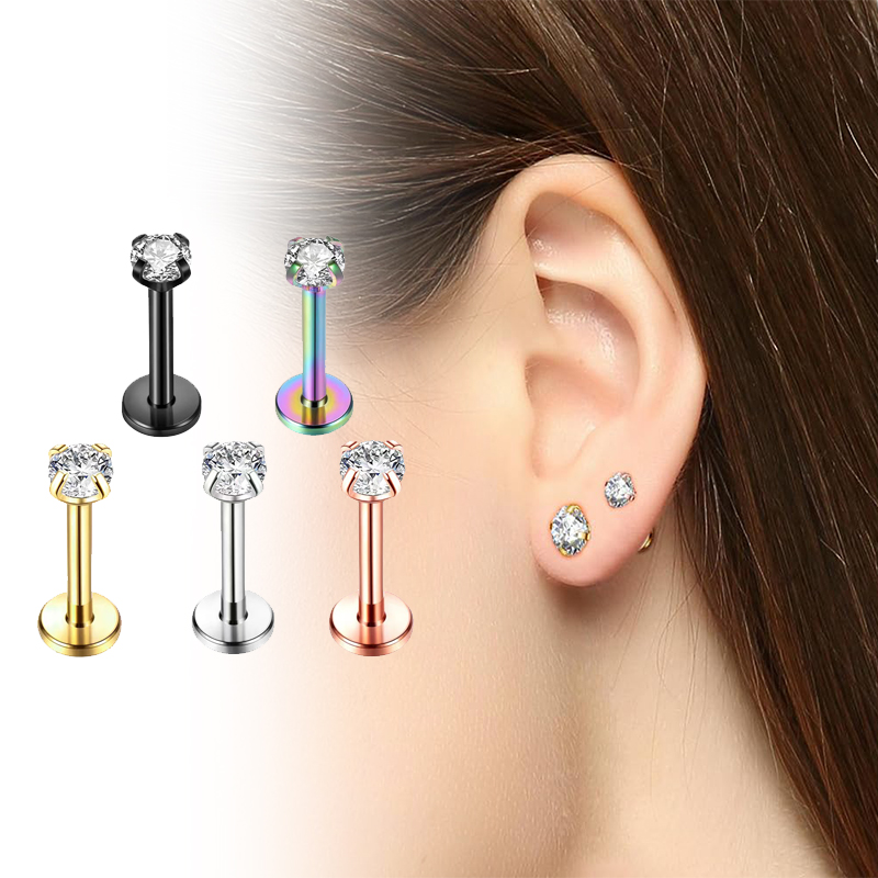 16G Titanium Internally Thread - Body Jewelry Internally Threaded 评论和价格