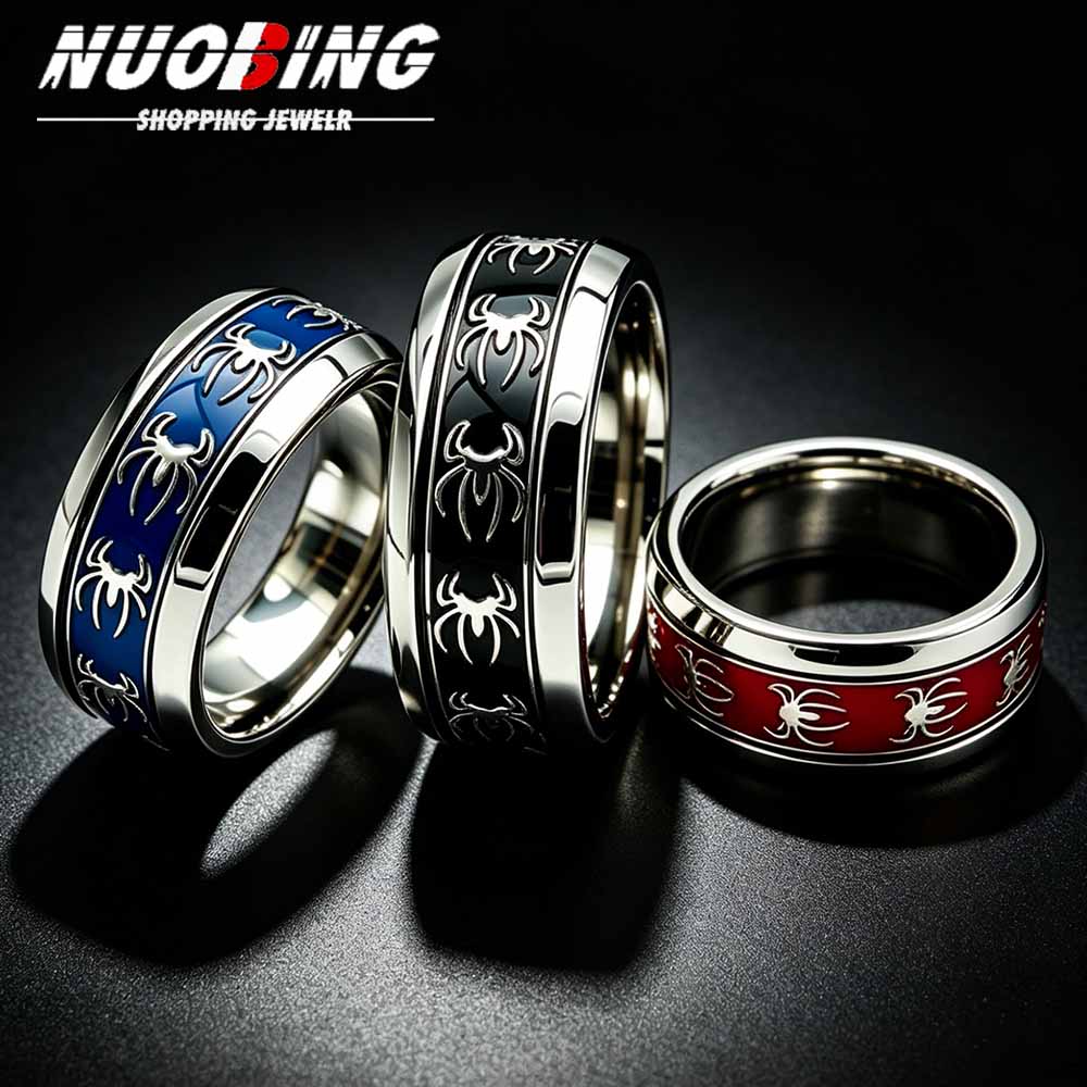 New Vintage Punk Spider Ring 3 - Body Jewelry Wholesale 评论和价格