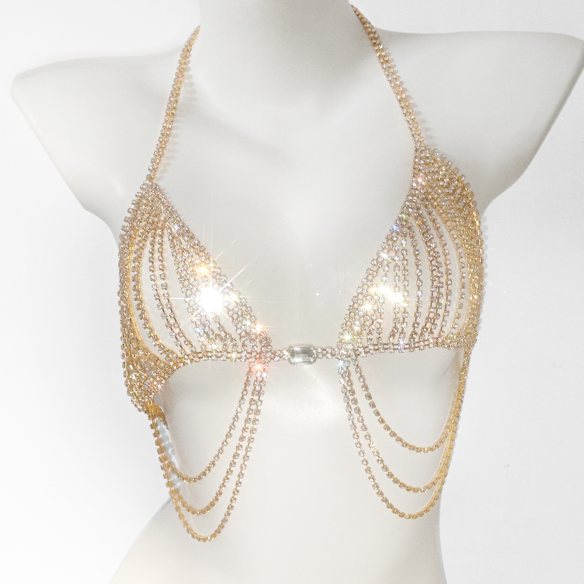 Fashionable Tassels Sexy Rhine - Body Jewelry Retainers 评论和价格