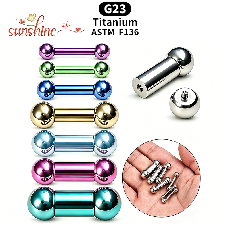 Implant Grade Titanium ASTM F1 - Body Jewelry Internally Threaded 评论和价格