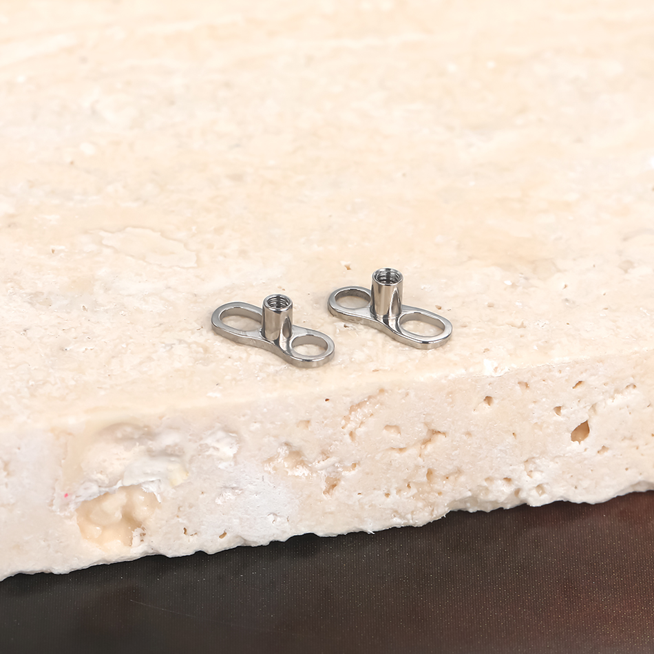 5Pcs/10Pcs /50Pcs Titanium Der - Body Jewelry Dermal 评论和价格
