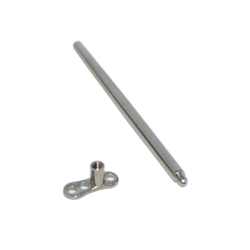 316L Surgical Stainless Steel  - Body Jewelry Dermal 评论和价格