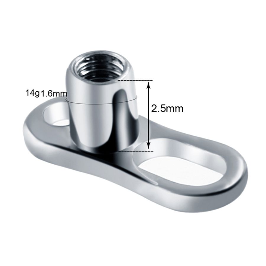 10pcs/lot G23 Titanium Micro D - Body Jewelry Dermal 评论和价格