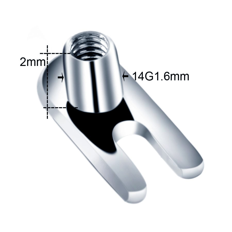 10pcs/lot G23 Titanium Micro D - Body Jewelry Dermal 评论和价格