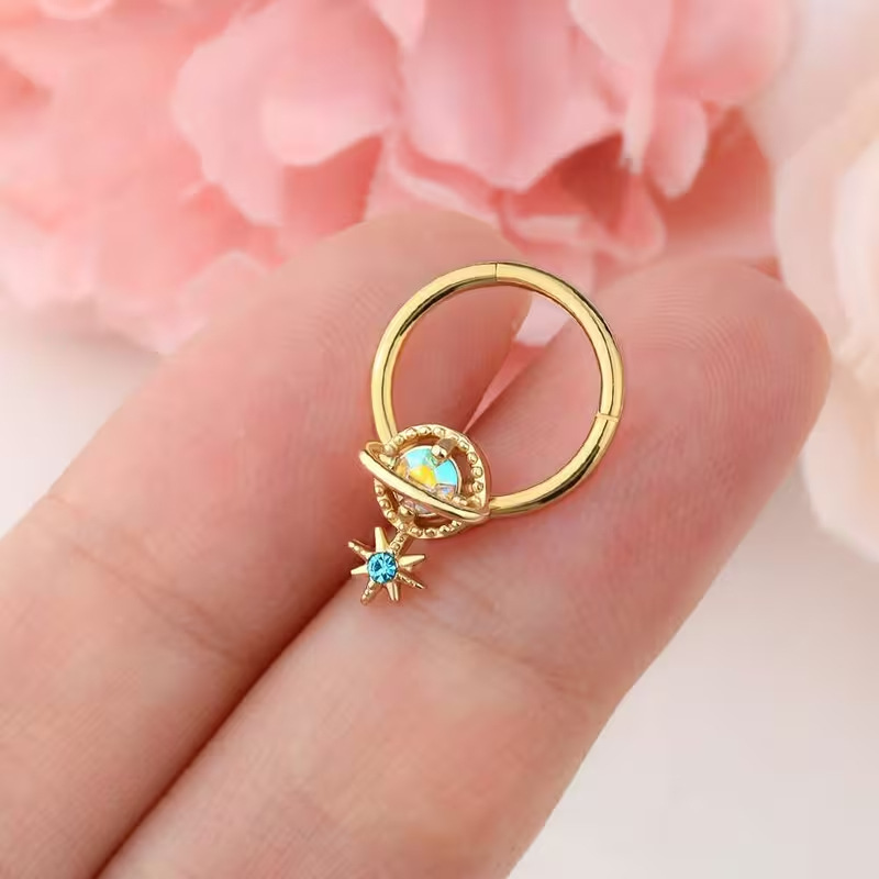 Septum Rings Planet Jewelry Su - Body Jewelry Earrings 评论和价格