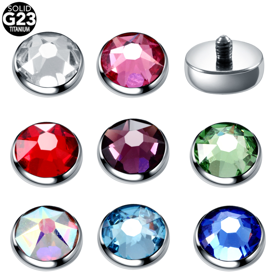 1PC G23 Titanium Dermal Anchor - Body Jewelry Dermal 评论和价格