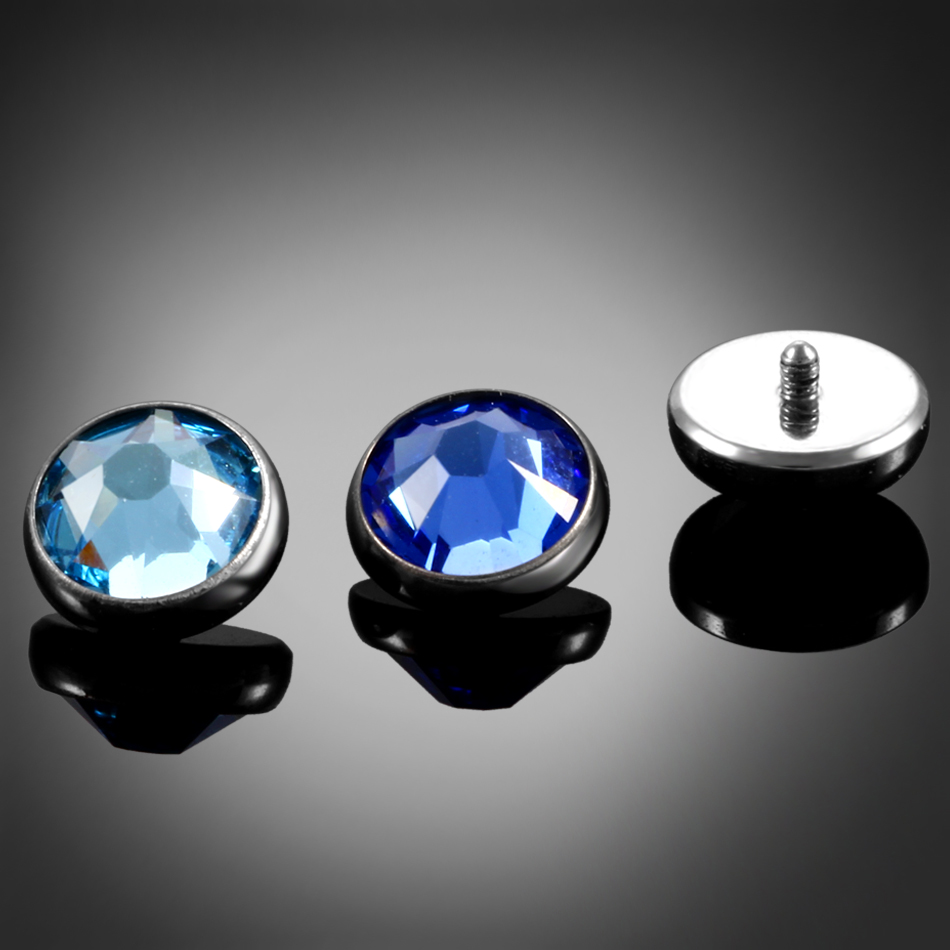 1PC G23 Titanium Dermal Anchor - Body Jewelry Dermal 评论和价格