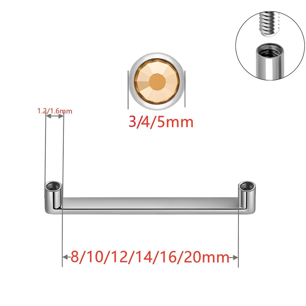 ASTM F136 Titanium Dermal Anch - Body Jewelry Dermal 评论和价格