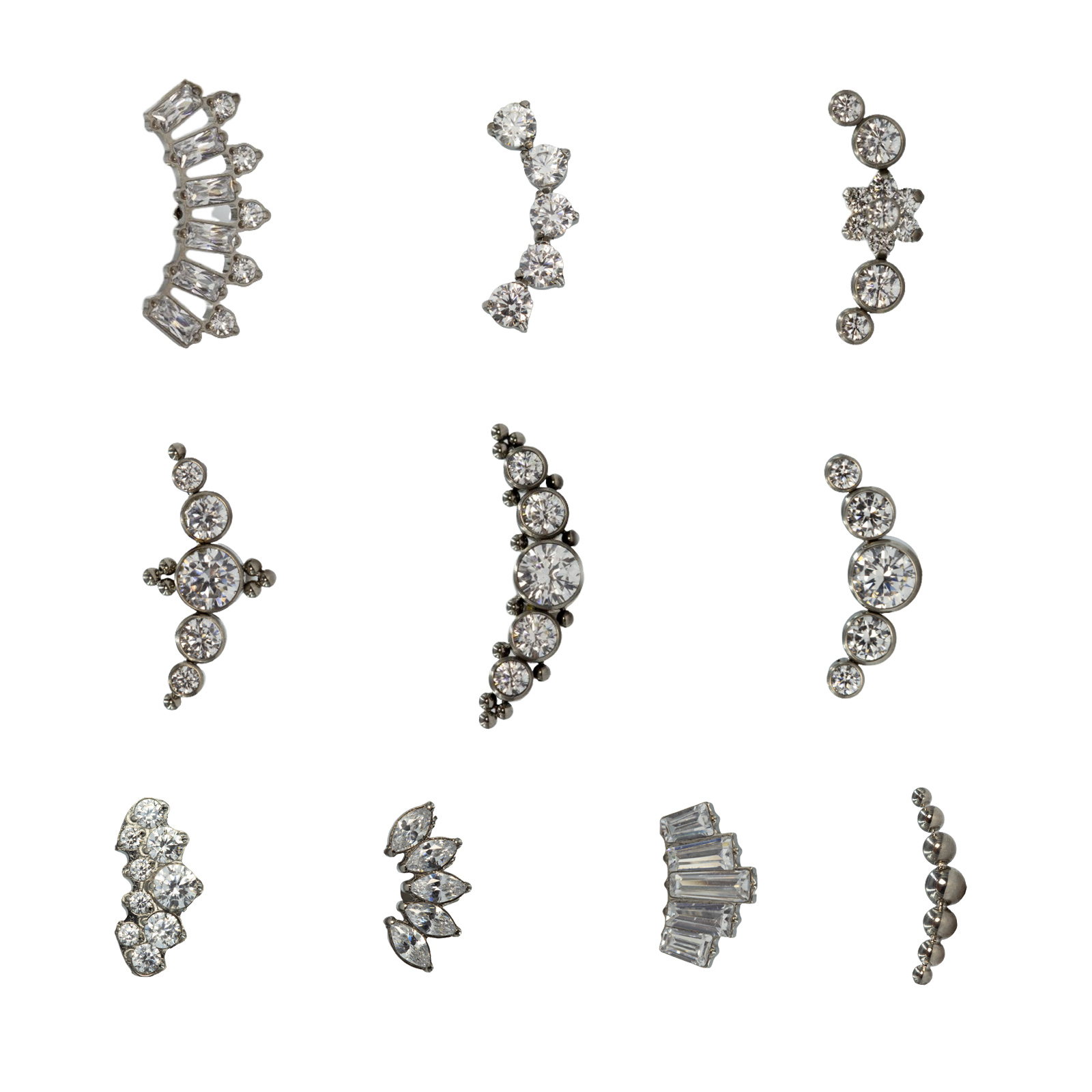 16G Implant Grade Titanium AST - Body Jewelry Internally Threaded 评论和价格
