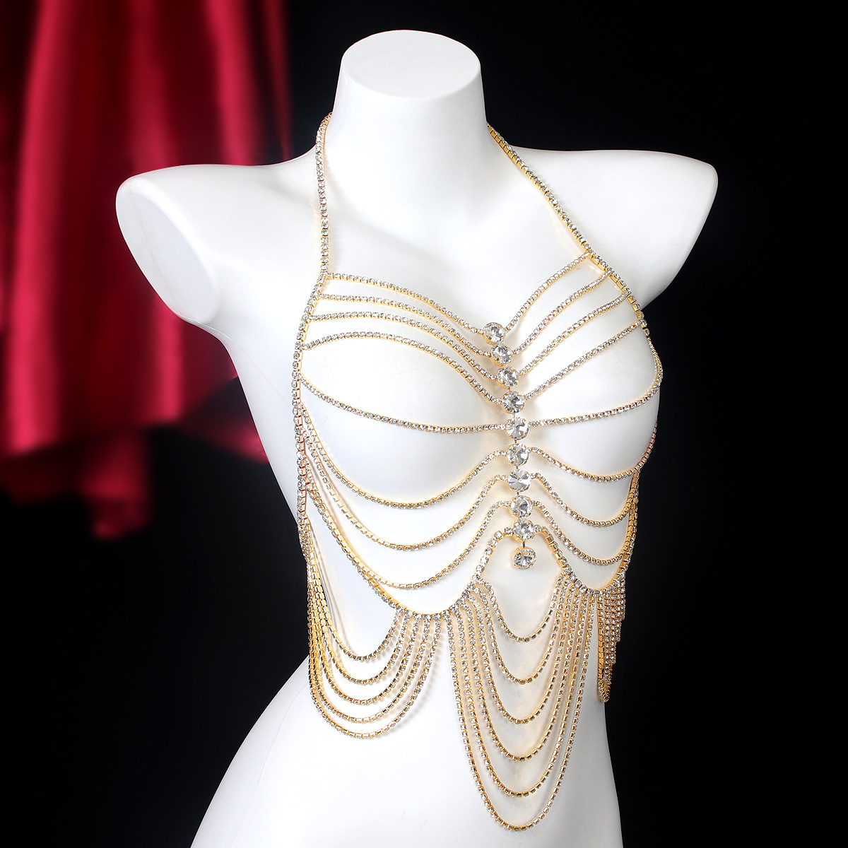 Luxurious Stripe Tassels Retro - Body Jewelry Luxury 评论和价格