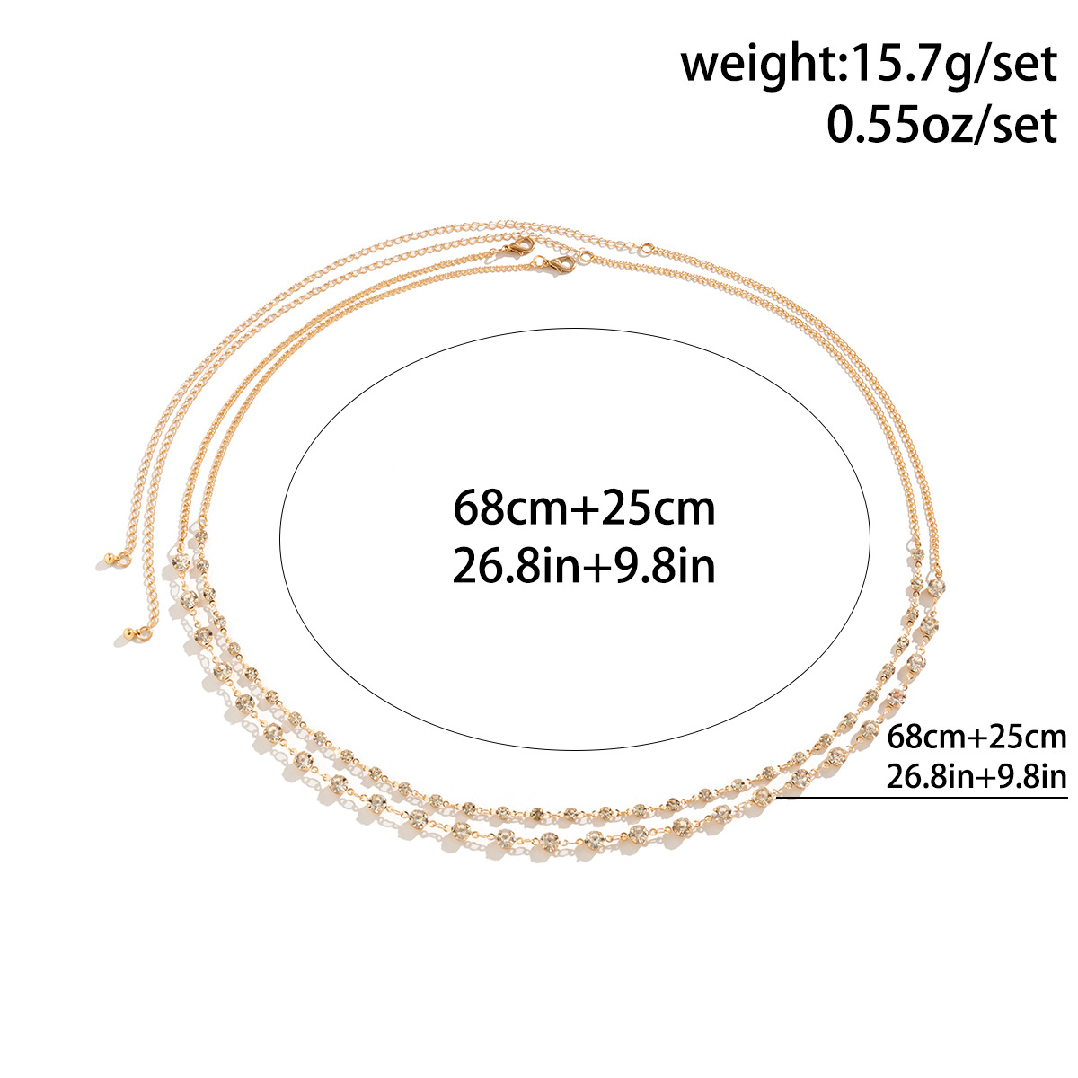 Retro Simple Sweet Luxury Shin - Body Jewelry Luxury 评论和价格