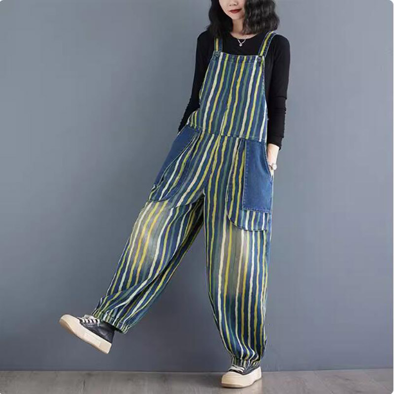 Spring Autumn Denim Overall Ju - Body Jewelry Plus 评论和价格