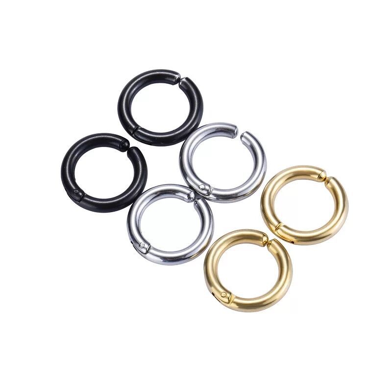 2/6Pcs Fake Huggie Hoop Earrin - Body Jewelry Earrings 评论和价格