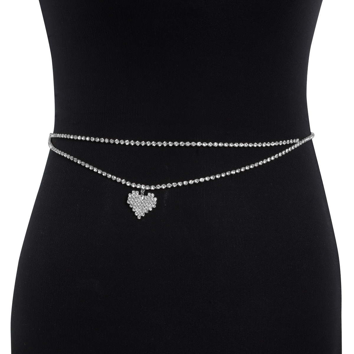 Fashionable Heart-shaped Sexy  - Body Jewelry Retainers 评论和价格