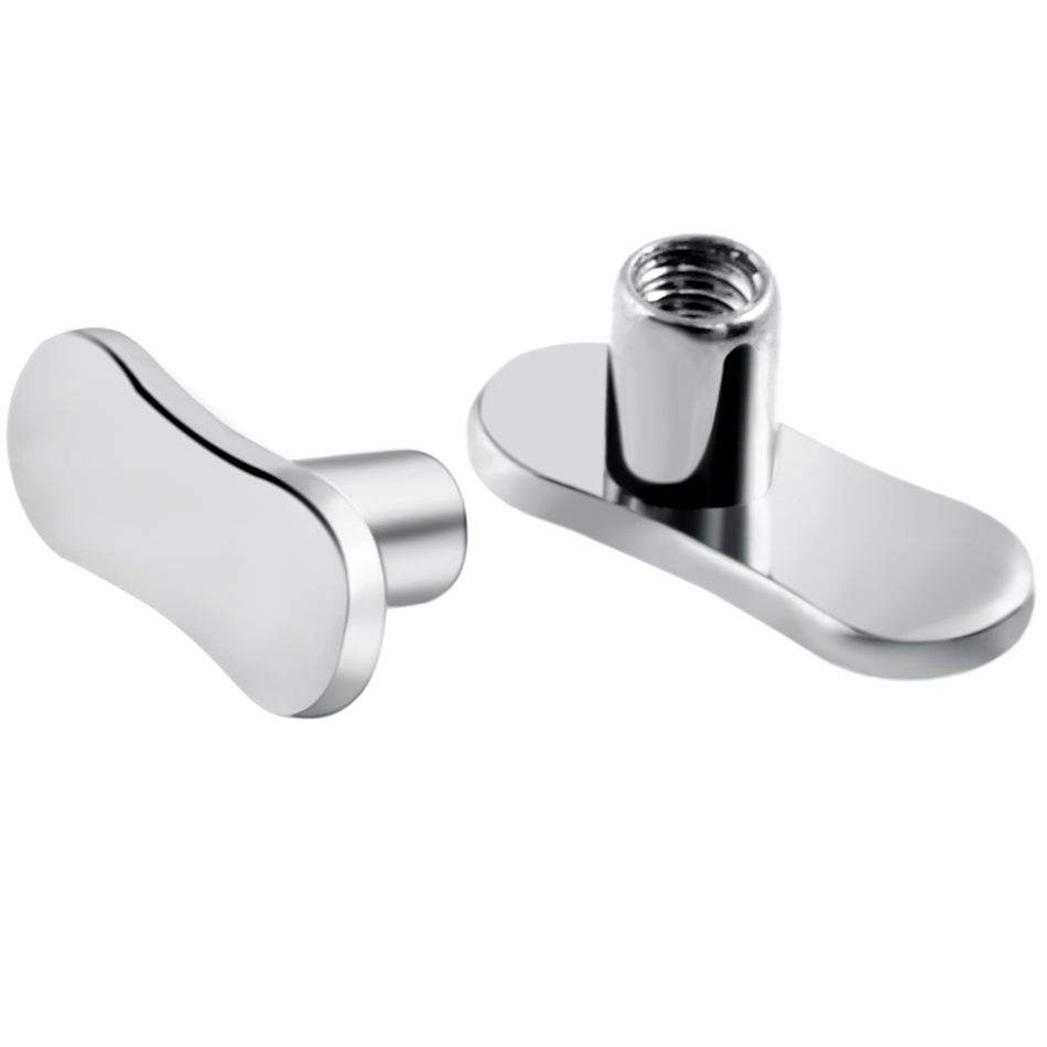 1PC G23 Titanium Piercings Mic - Body Jewelry Dermal 评论和价格