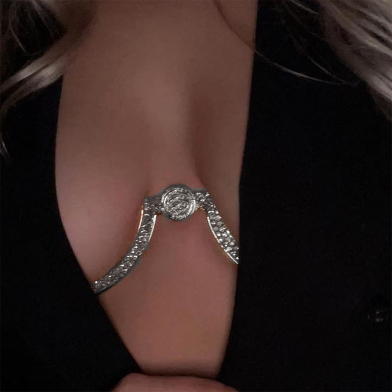 Stonefans Zircon Butterfly Tas - Body Jewelry Retainers 评论和价格
