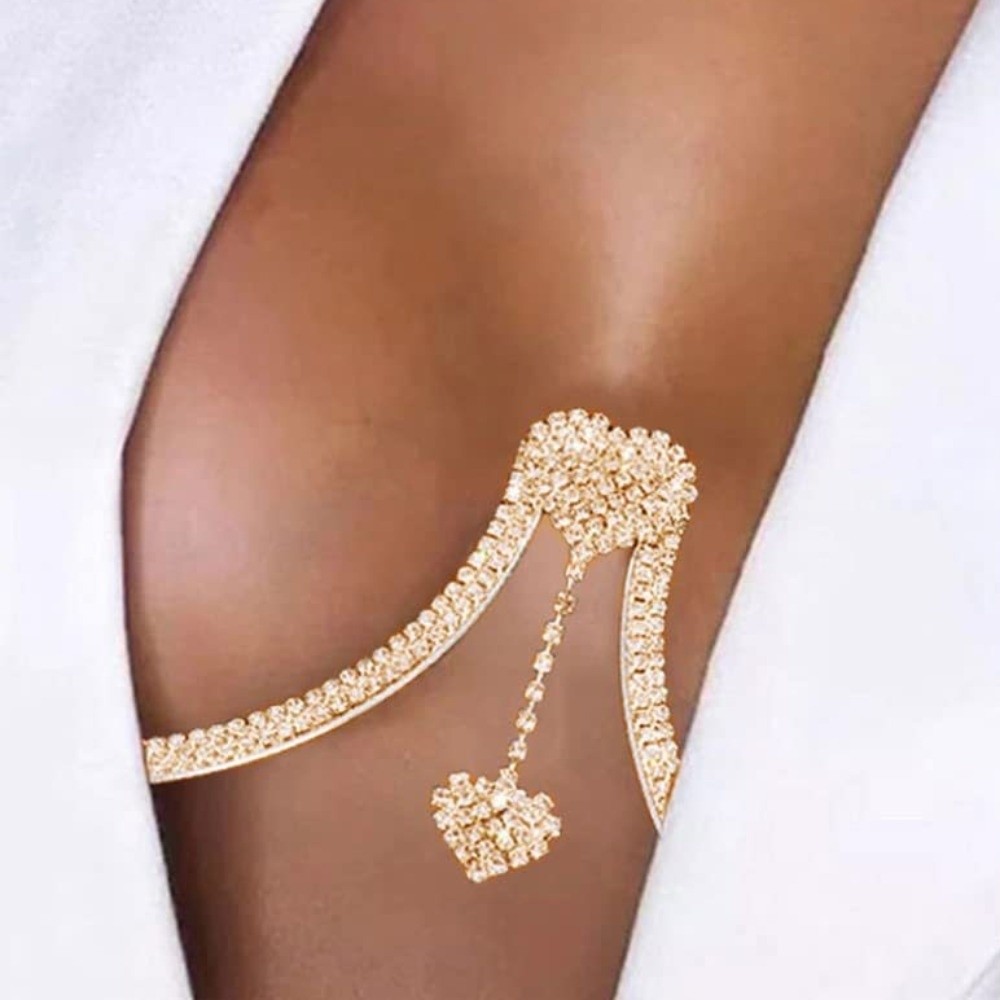 Luxury Heart Chest Support Bod - Body Jewelry Luxury 评论和价格