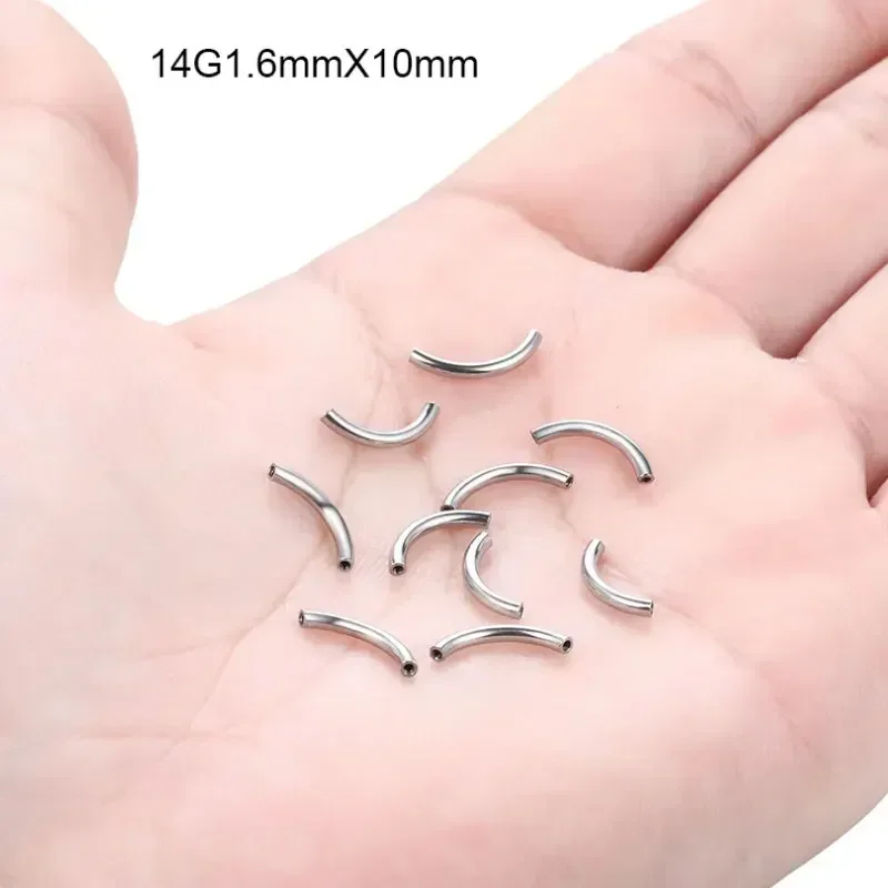 10 Pcs/Lot ASTM F136 Titanium  - Body Jewelry Internally Threaded 评论和价格