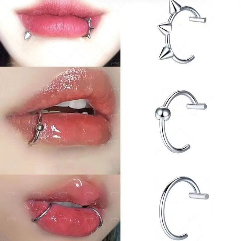 1Pc Stainless Steel Fake Nose  - Body Jewelry Earrings 评论和价格