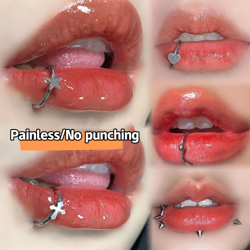 1Pc Stainless Steel Fake Nose  - Body Jewelry Earrings 评论和价格