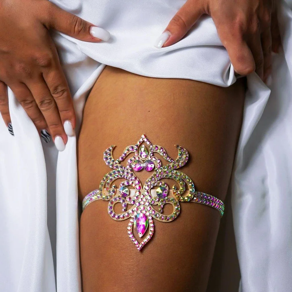 Elegant Boho Hollow Thigh Chai - Body Jewelry Retainers 评论和价格