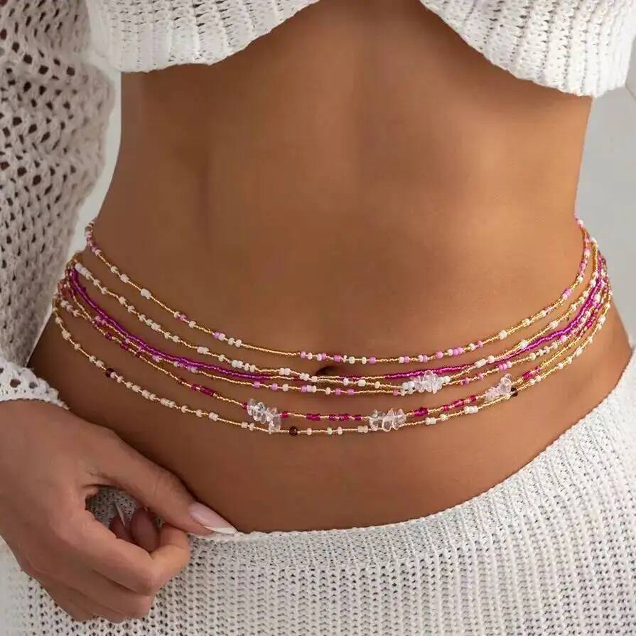 SHIXIN 6Pcs/Set Boho Colorful  - Body Jewelry Usa 评论和价格